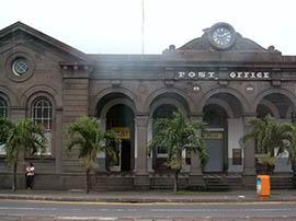Postal and Courier Services in Mauritius, the Central Post Office, Port Louis.